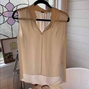 ElieTahari Shell Top 93%Silk, 7% elastane Size small